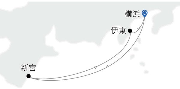 MITSUI OCEAN SAKURA ベランダスイートA【横浜発着】クリスマスクルーズⅠ ~新宮・伊東~(4日間)2